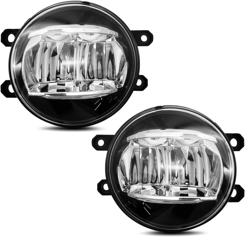 BOXLIGHT LED Fog Lights Compatible With 2014 2015 2016 Toyota Corolla S SE with Clear Lens Bumper Lamps Replacement Included Wiring Harness Kit Switch - Image 5